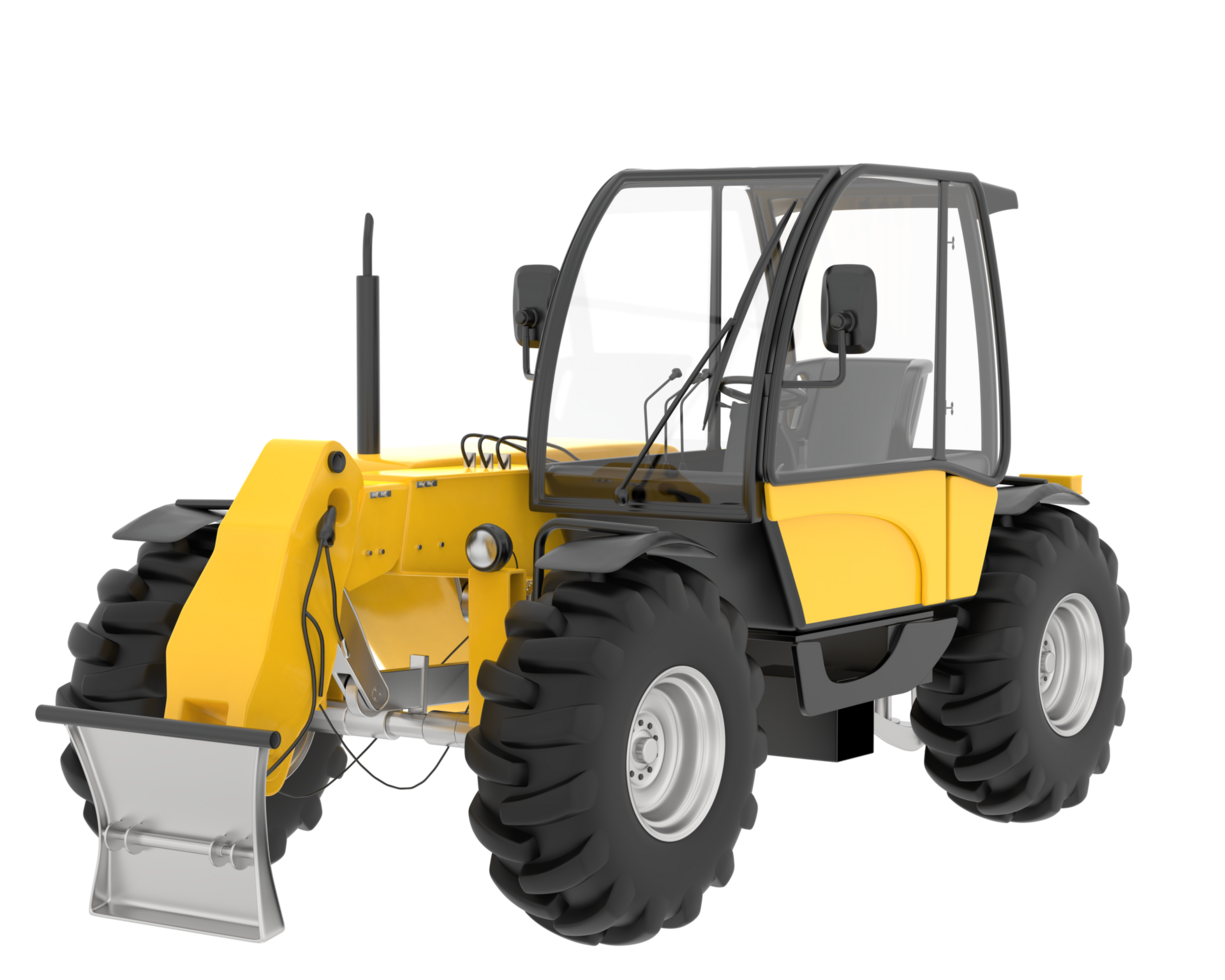 Wood cutting machine isolated on background. 3d rendering - illustration png