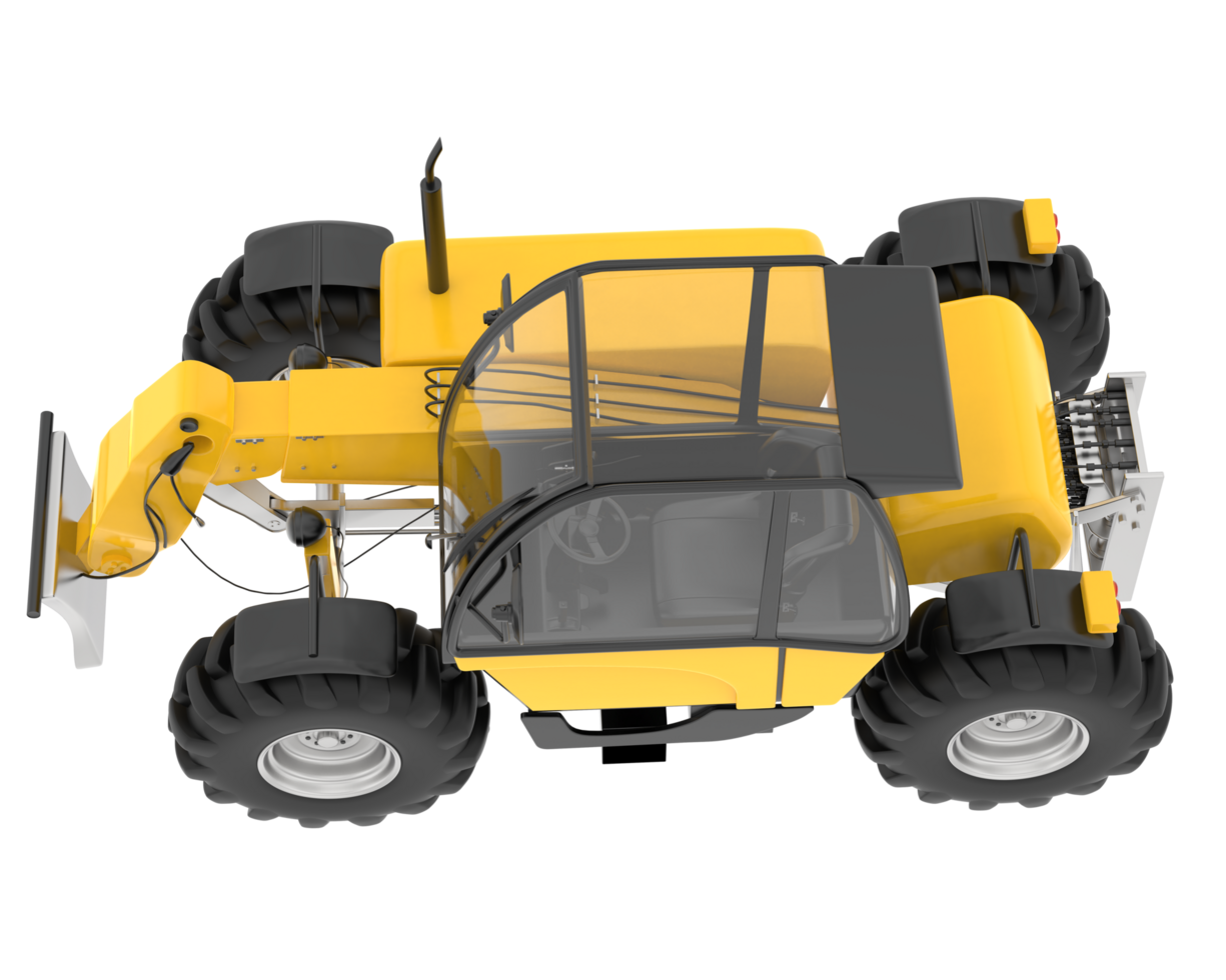 Wood cutting machine isolated on background. 3d rendering - illustration png