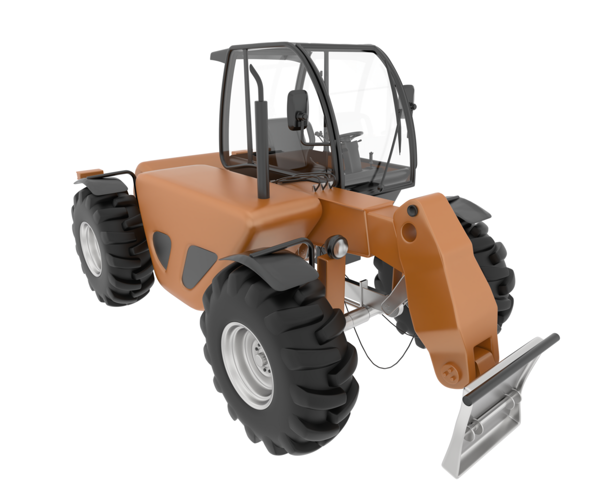 Wood cutting machine isolated on background. 3d rendering - illustration png