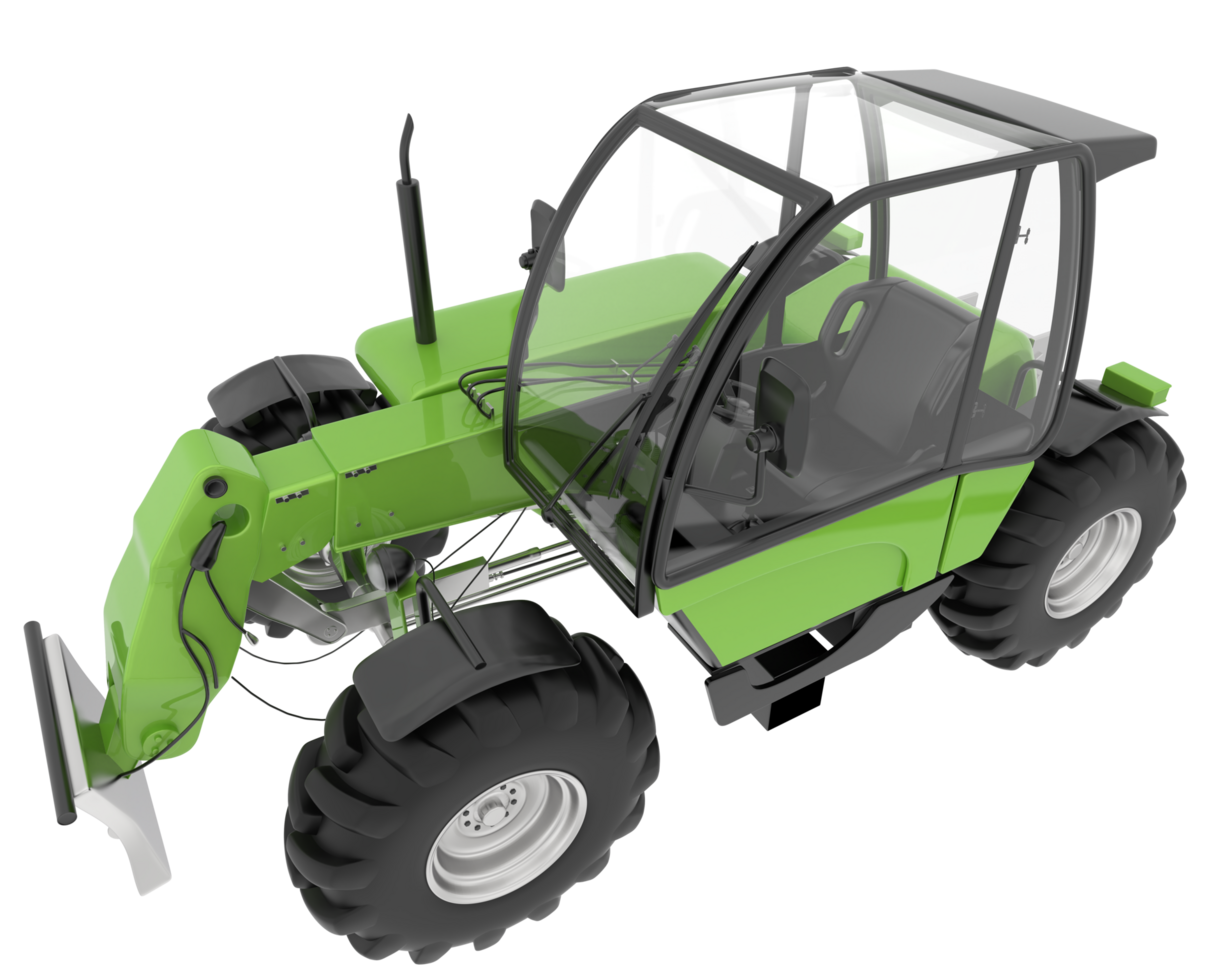 Wood cutting machine isolated on background. 3d rendering - illustration png