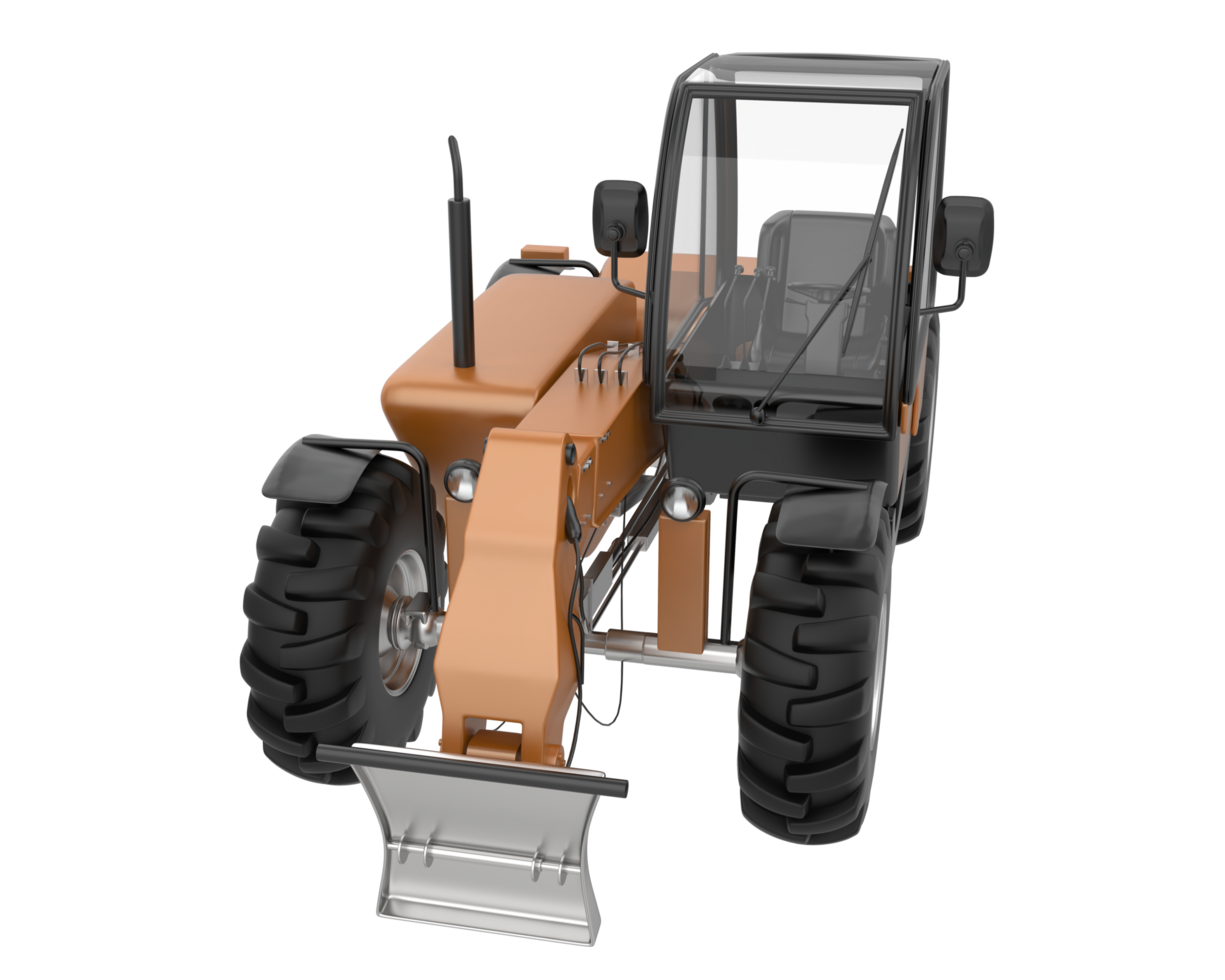 Wood cutting machine isolated on background. 3d rendering - illustration png