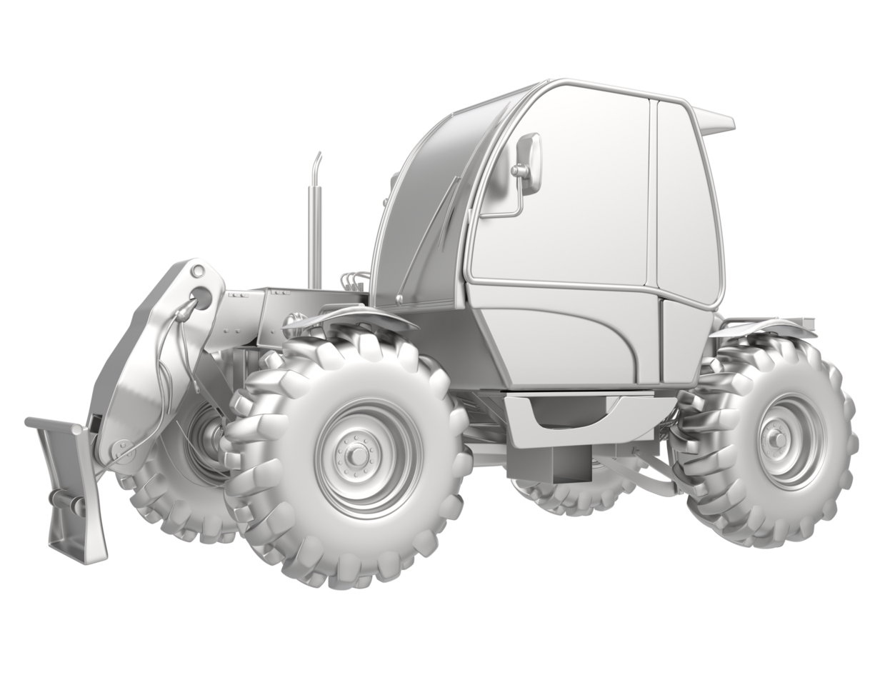 Wood cutting machine isolated on background. 3d rendering - illustration png