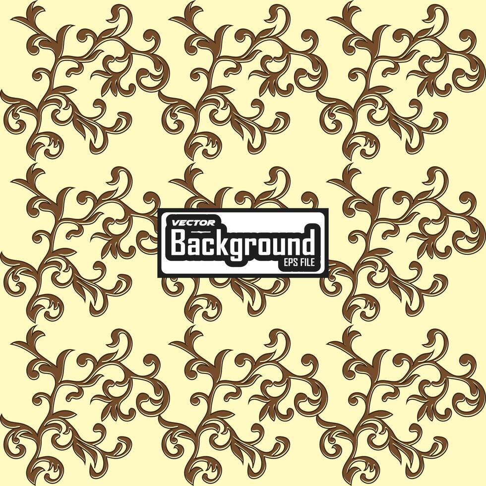 Flowers Seamless botanical pattern in hand drawn style. vector