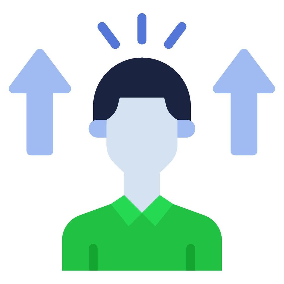 Leadership Skill icon for web, app, infographic, etc vector