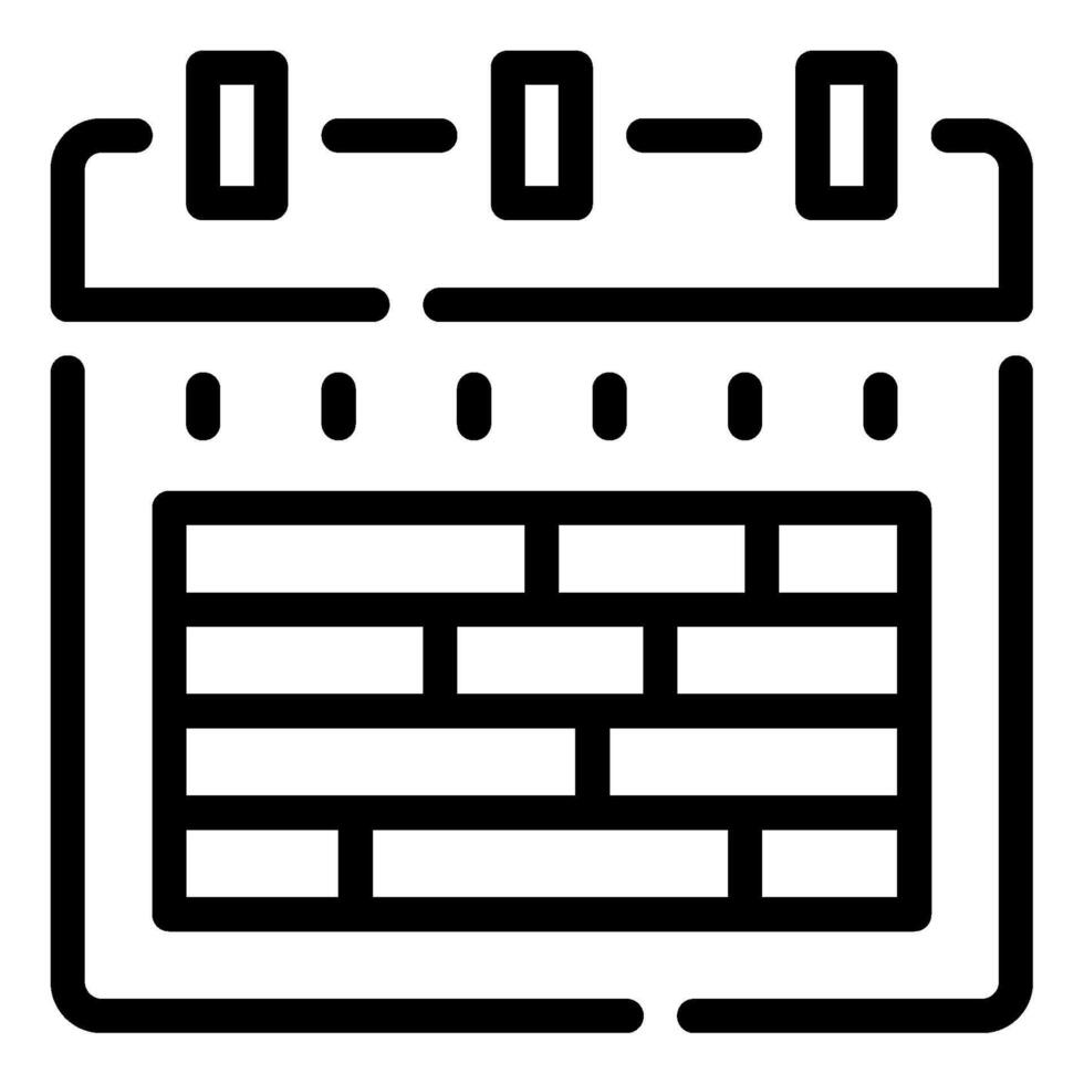 Time Schedule icon for web, app, infographic, etc vector