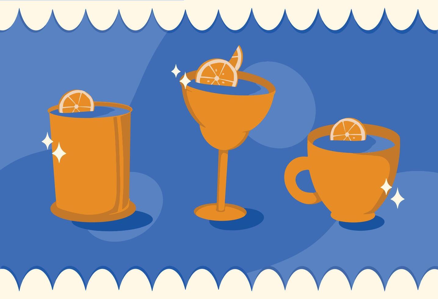 Drink vectors illustrated