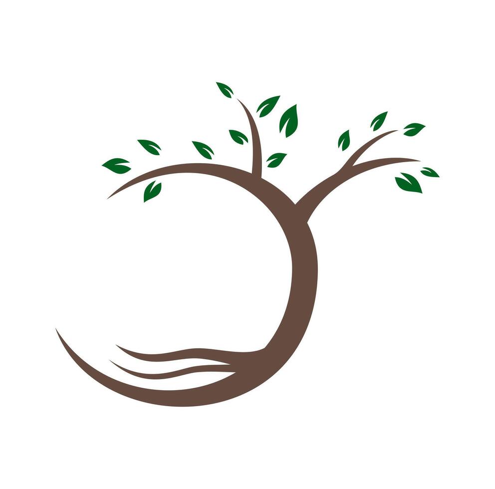 Tree Logo Design Illustration vector