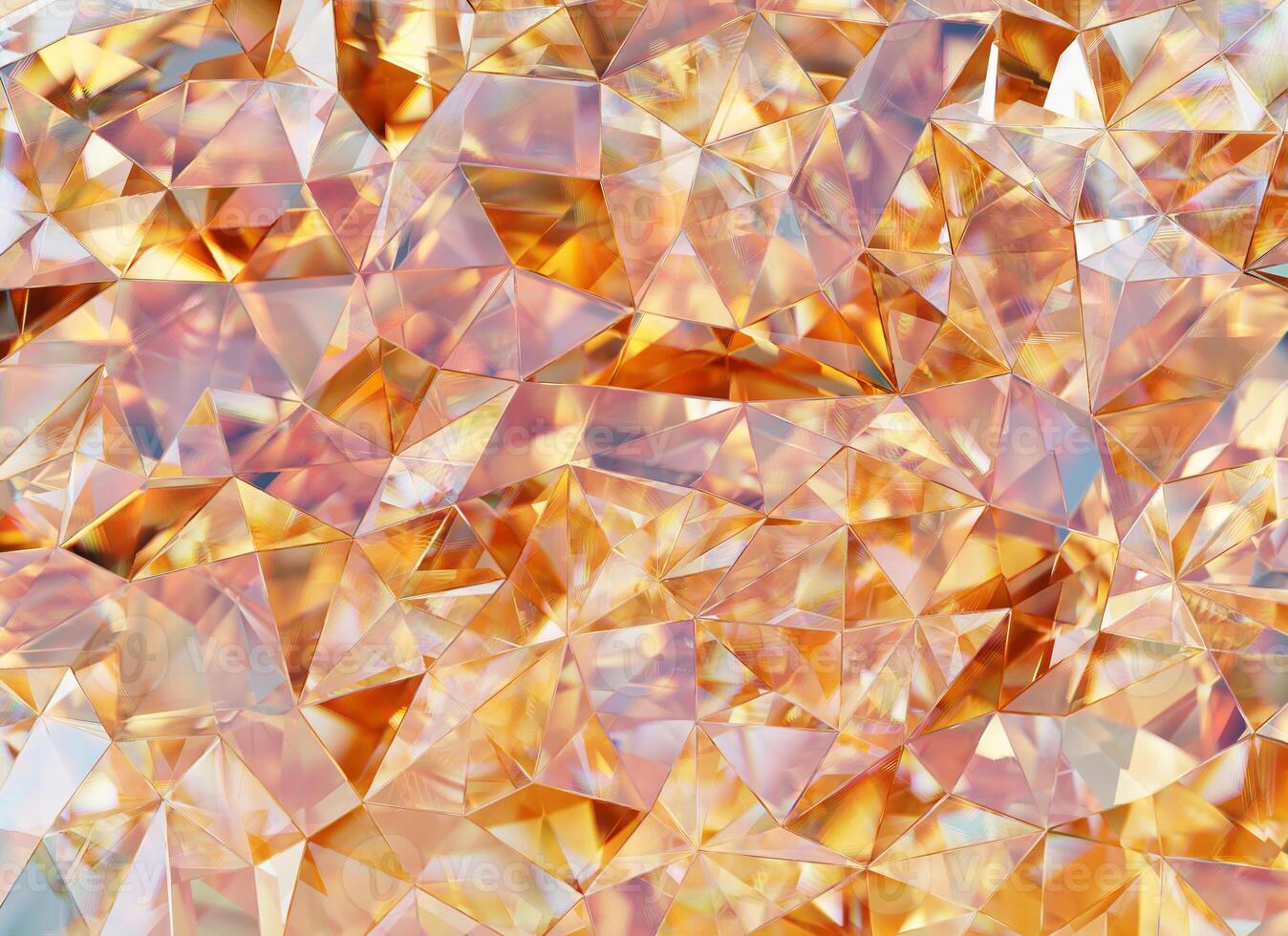 Luxury Abstract Realistic Red Crystal Texture Reflection Close Up Background 3D rendering photo