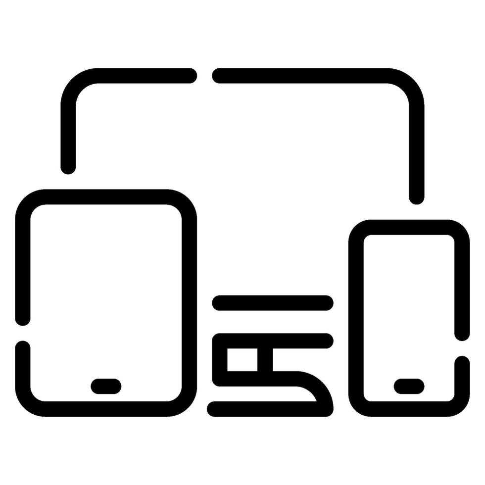 Digital Platform icon illustration for uiux vector