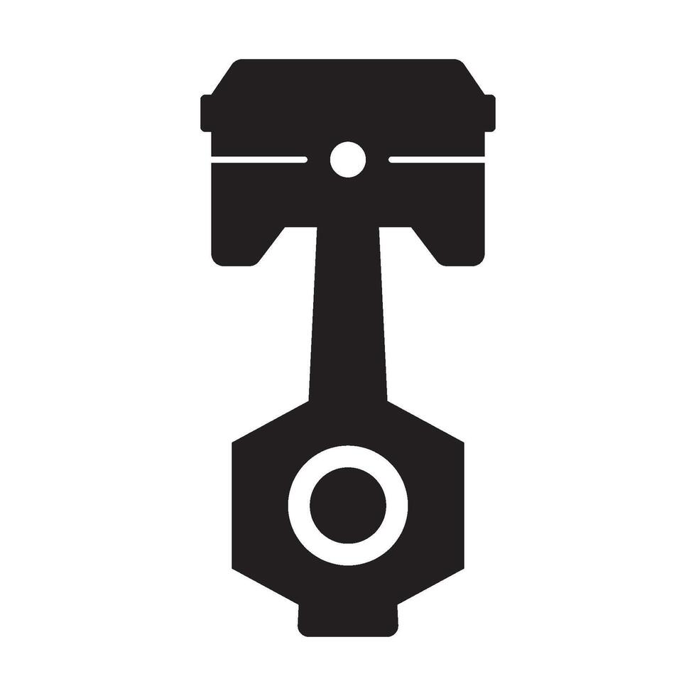 piston icon symbol vector