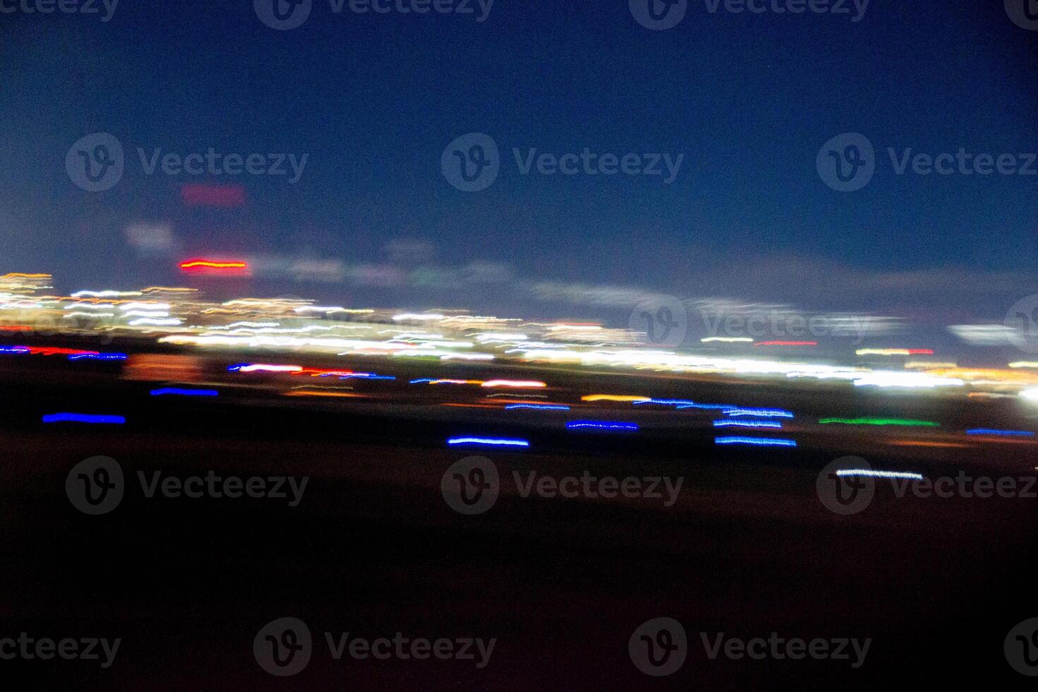Abstract blurry background with pattern from colorful traces photo