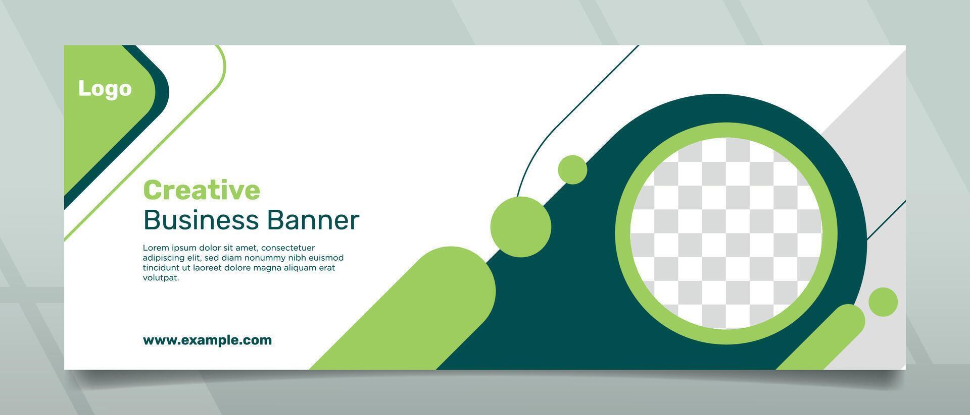 Creative Business Banner Design vector