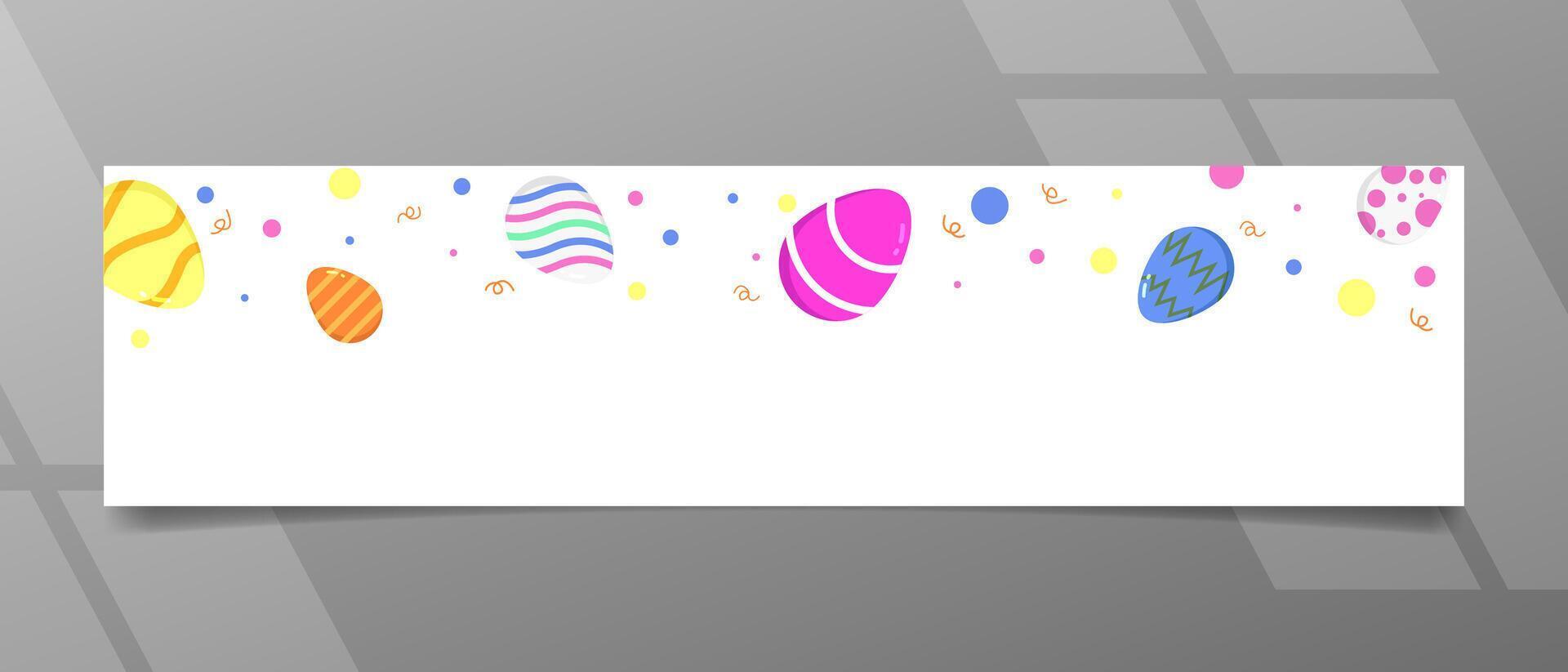 Banner design with atractive style for more promotion vector