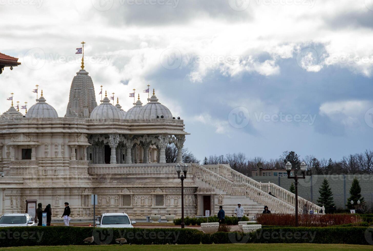 The BAPS Shri Swaminarayan Mandir in Etobicoke, Toronto, Ontario, Canada photo