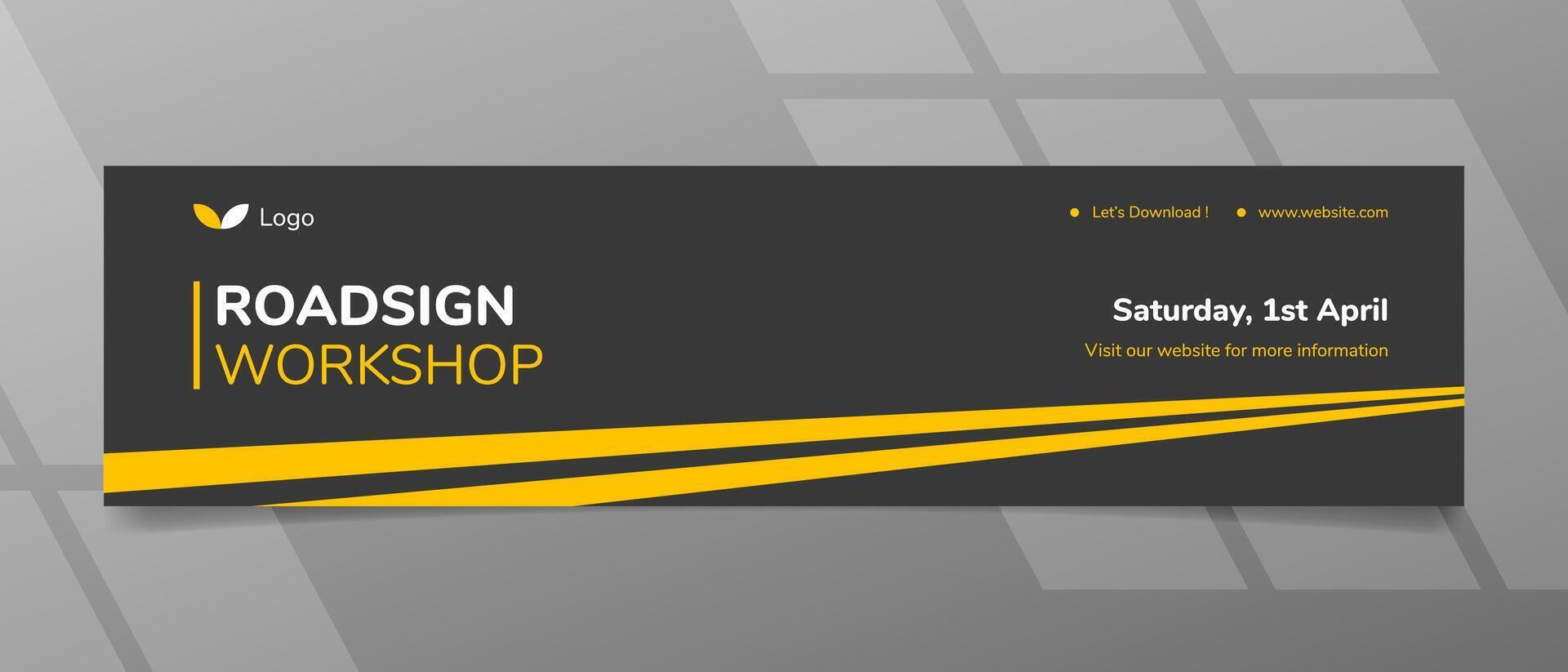 Banner design with atractive style for more promotion vector