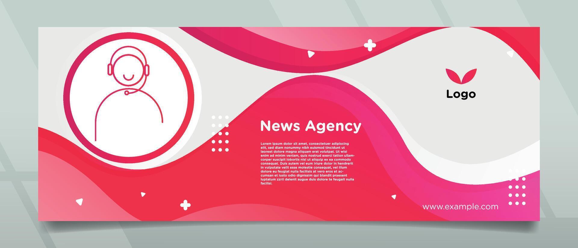 Creative and Simple Modern Style Banner Design vector