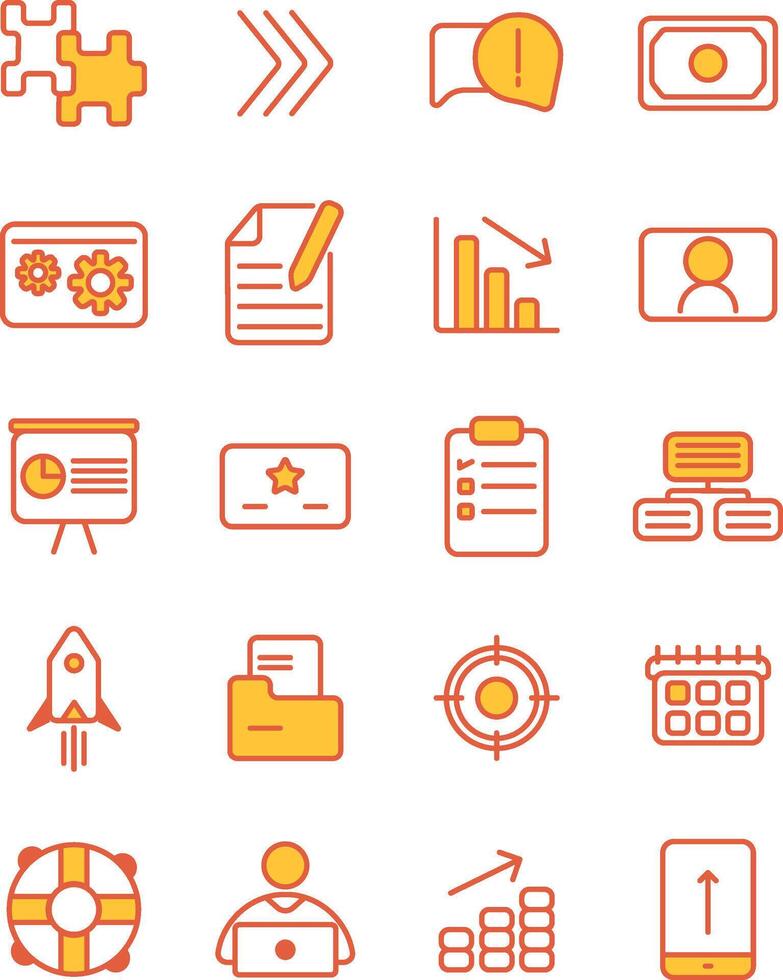 Icon flat themes Start Up Funding vector