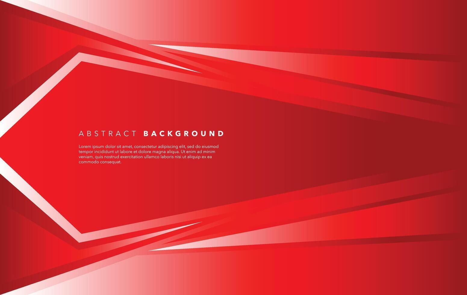 abstract red white background template vector