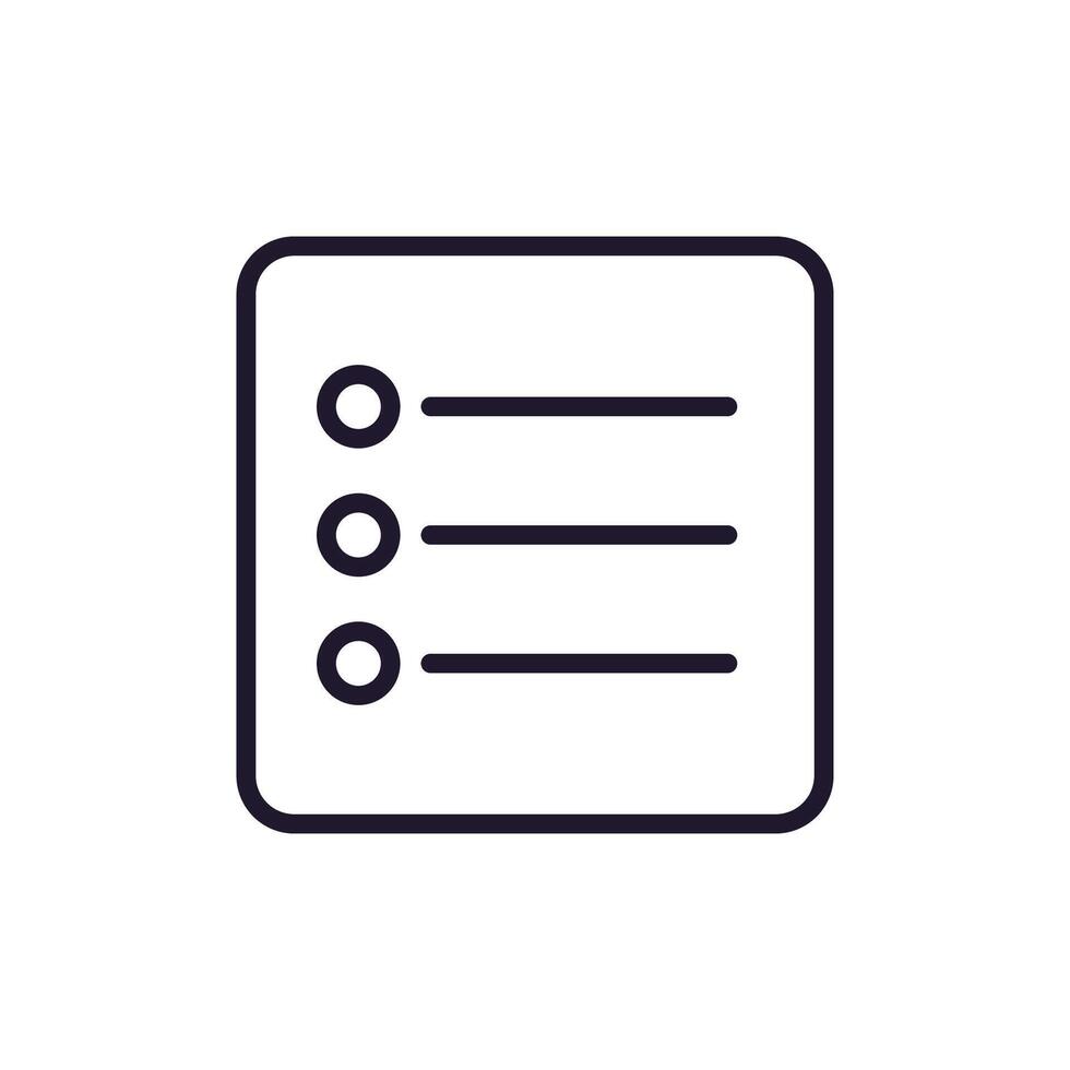 Interface Isolated Outline Picture for Websites and Apps vector