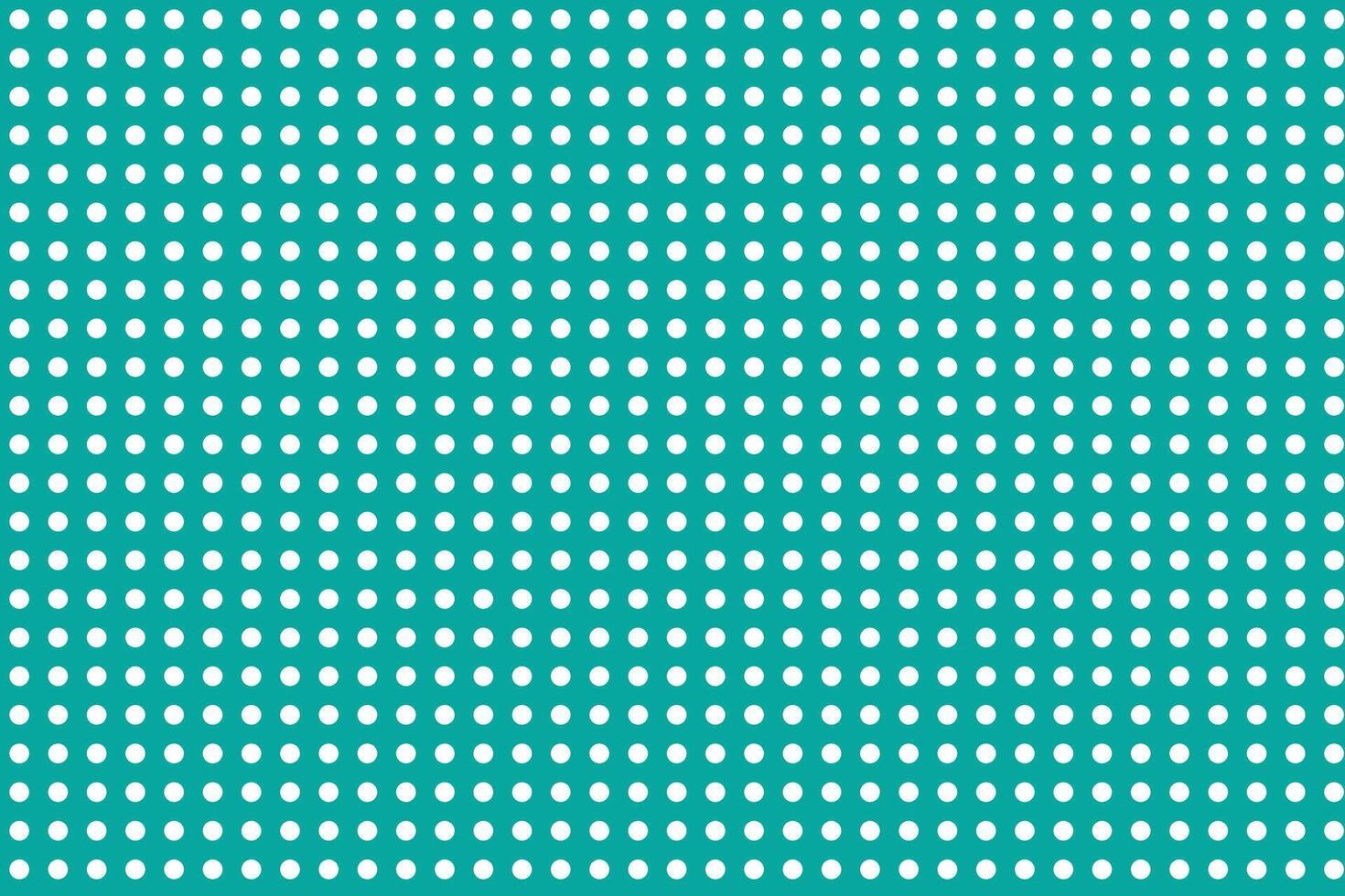 simple abstract small white color polka dot pattern on seagreen background vector