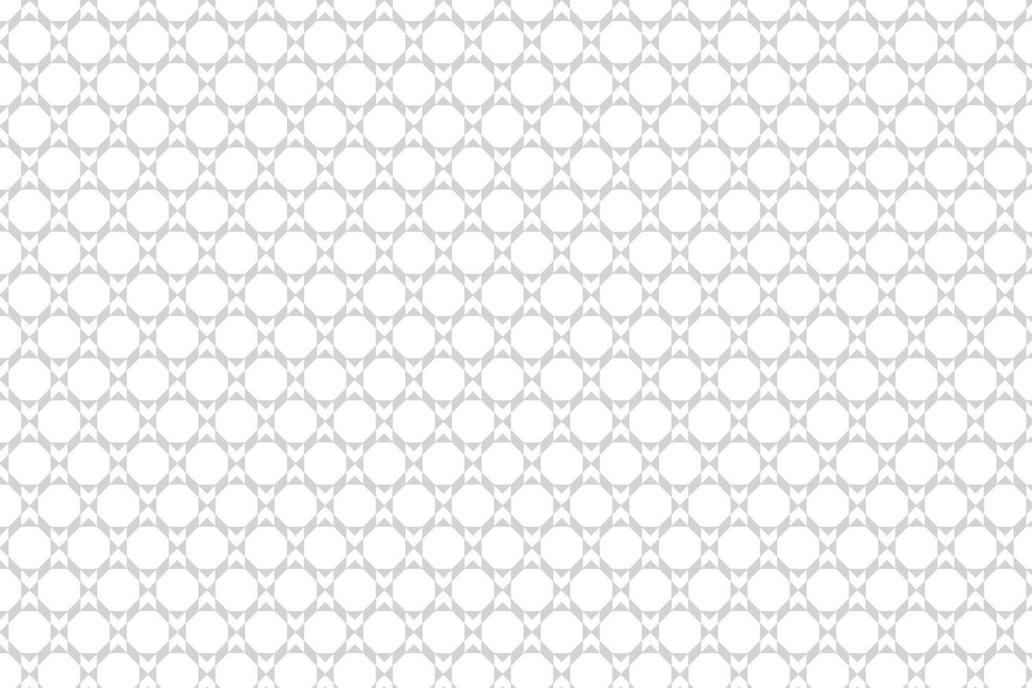 simple abstract grey ash color geometric flower pattern perfect for background wallpaper the geometric pattern of the stars on a white background vector