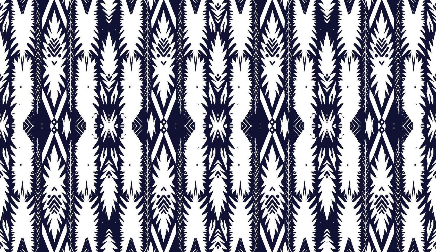 Seamless batik pattern,Seamless tribal batik pattern,and Seamless colorful pattern resemble ethnic boho, Aztec,and ikat styles.designed for use in wallpaper,fabric,curtain,carpet vector