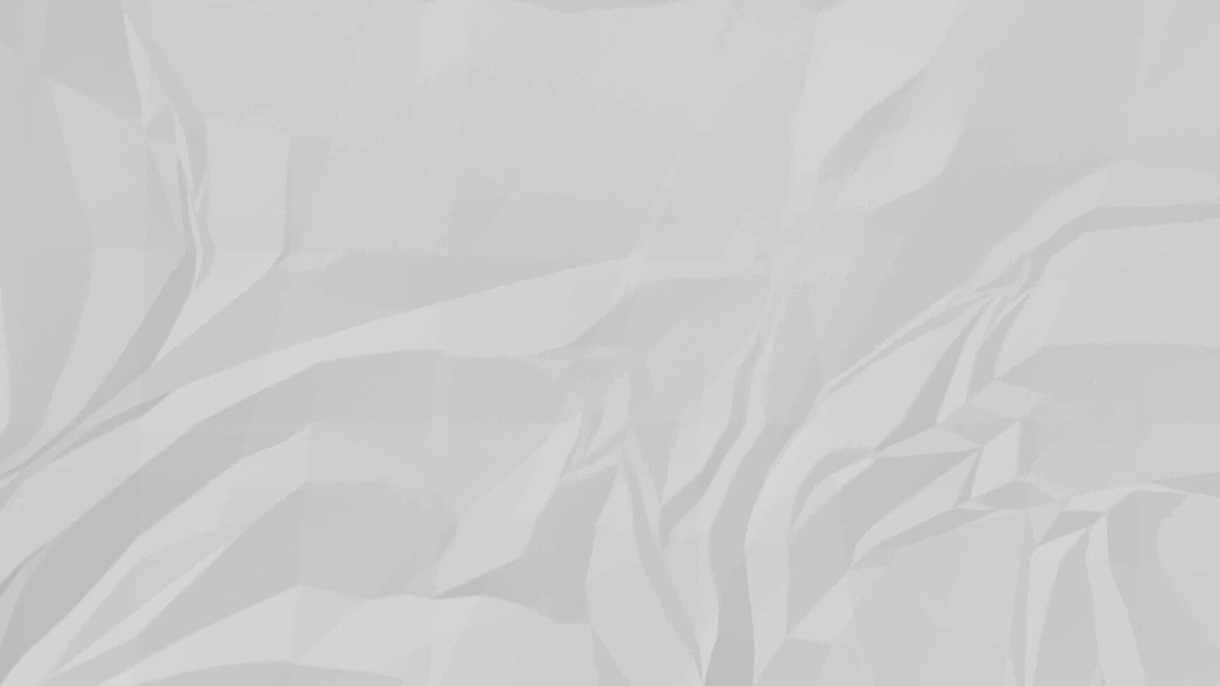 Crumpled White paper texture background. Background for various uses. vector