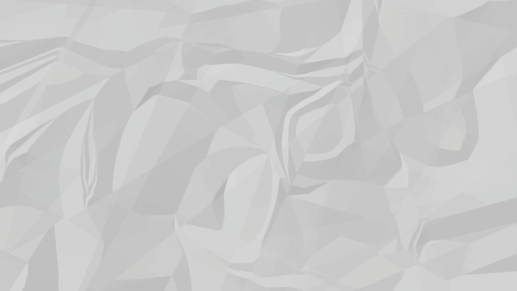 Crumpled white paper texture background, Background for various purposes. vector