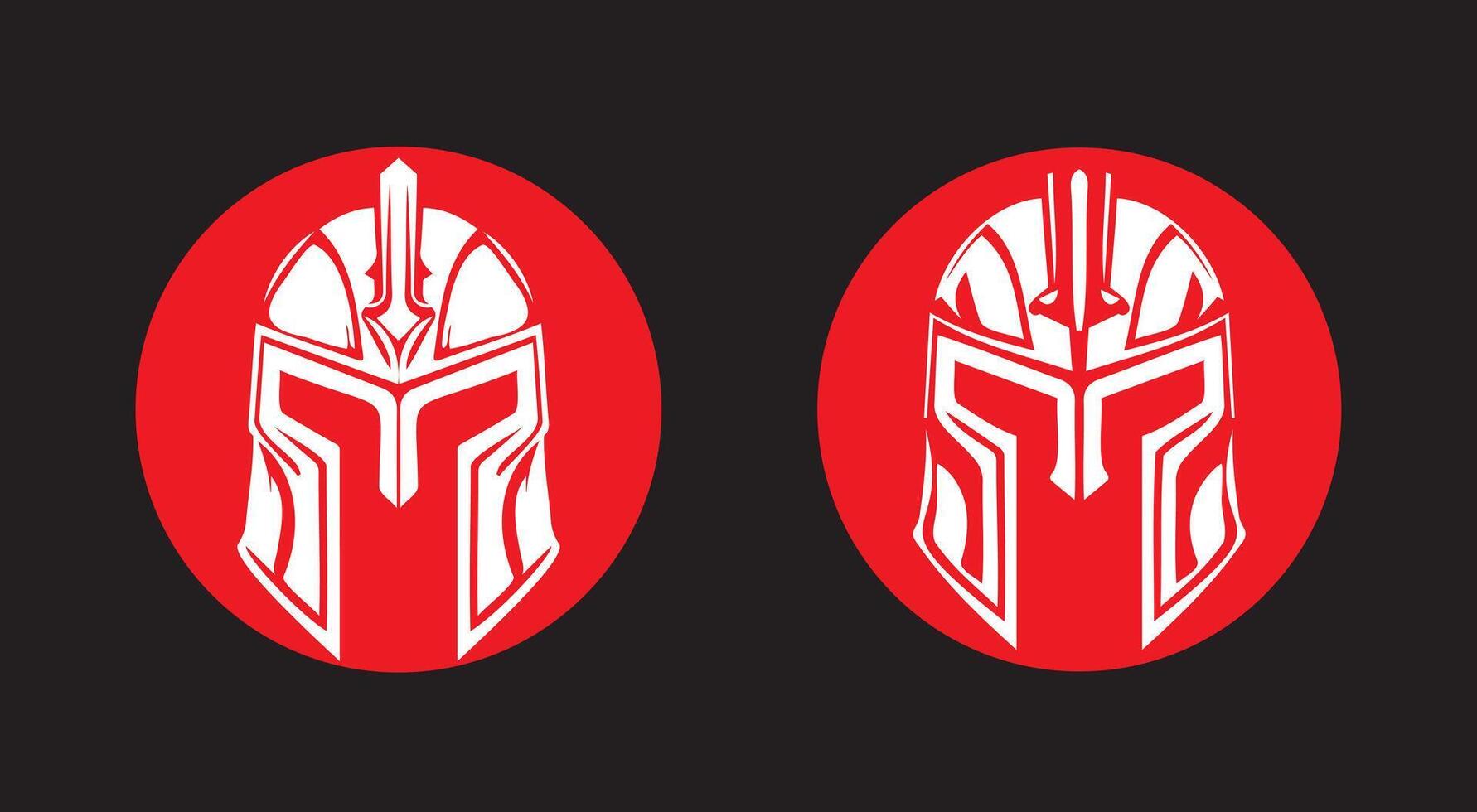 Set of Two Striking Helmet Igniting Passion and Energy with Every Glance vector