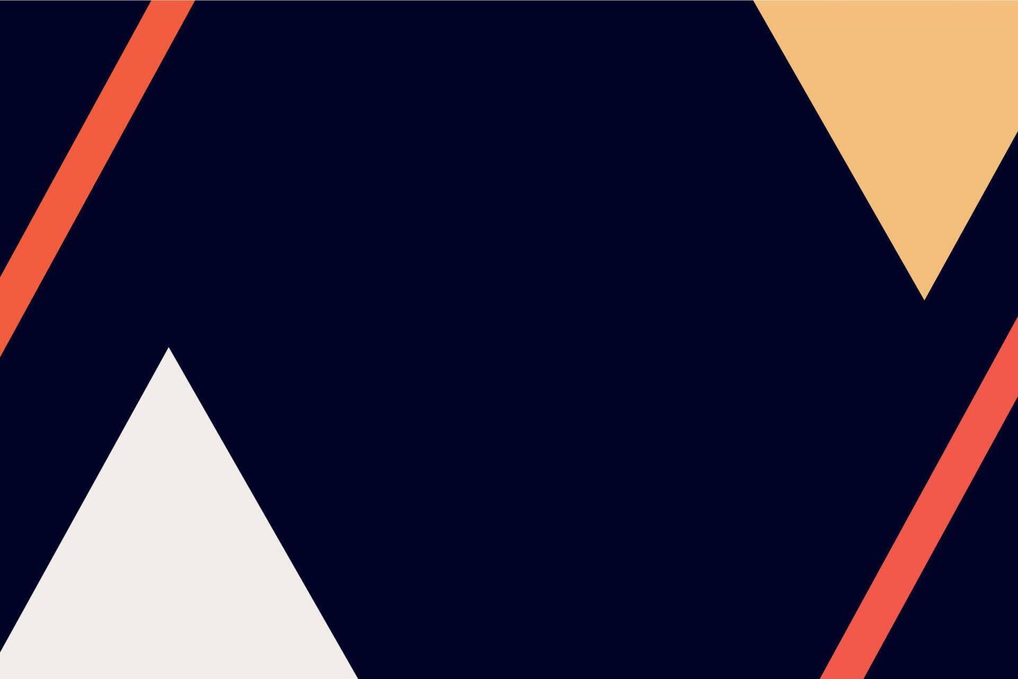 Abstract background with vintage colors and triangle shapes. vector