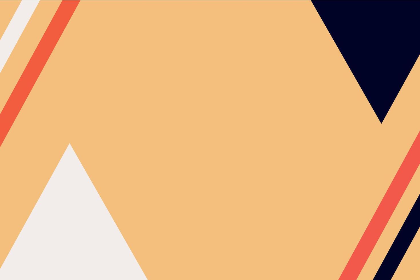 Abstract background with vintage colors and triangle shapes. vector
