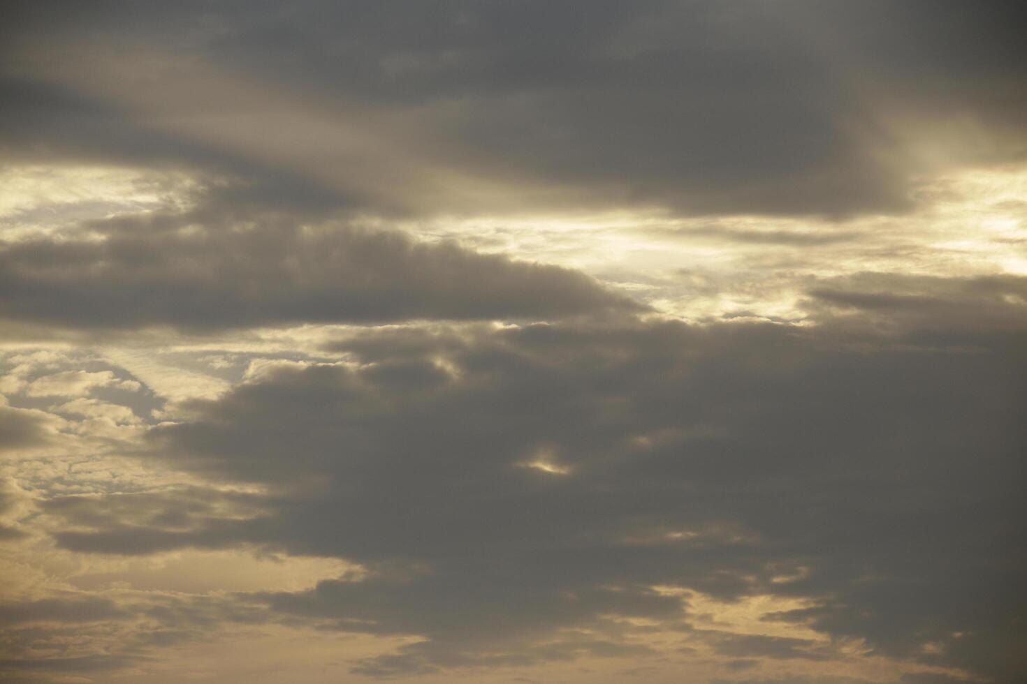 sunset in the netherlands, clouds, colors photo