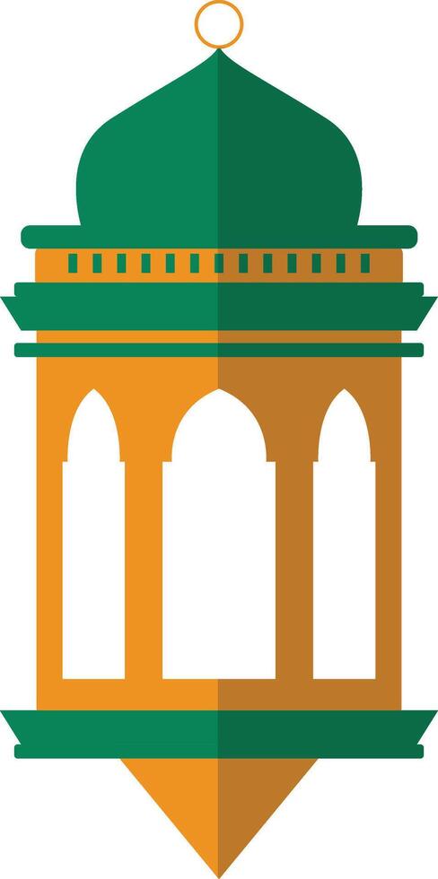 Ramadhan Kareem Muslim Lanterns Element for Background Template. Illustration Design vector