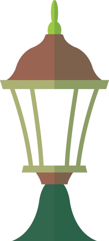 Ramadhan Kareem Lanterns Icon. Flat Cartoon Illustration. vector