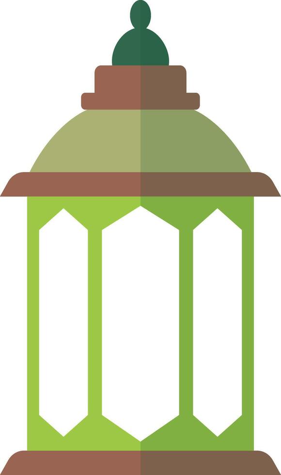 Ramadhan Kareem Lanterns Icon. Flat Cartoon Illustration. vector
