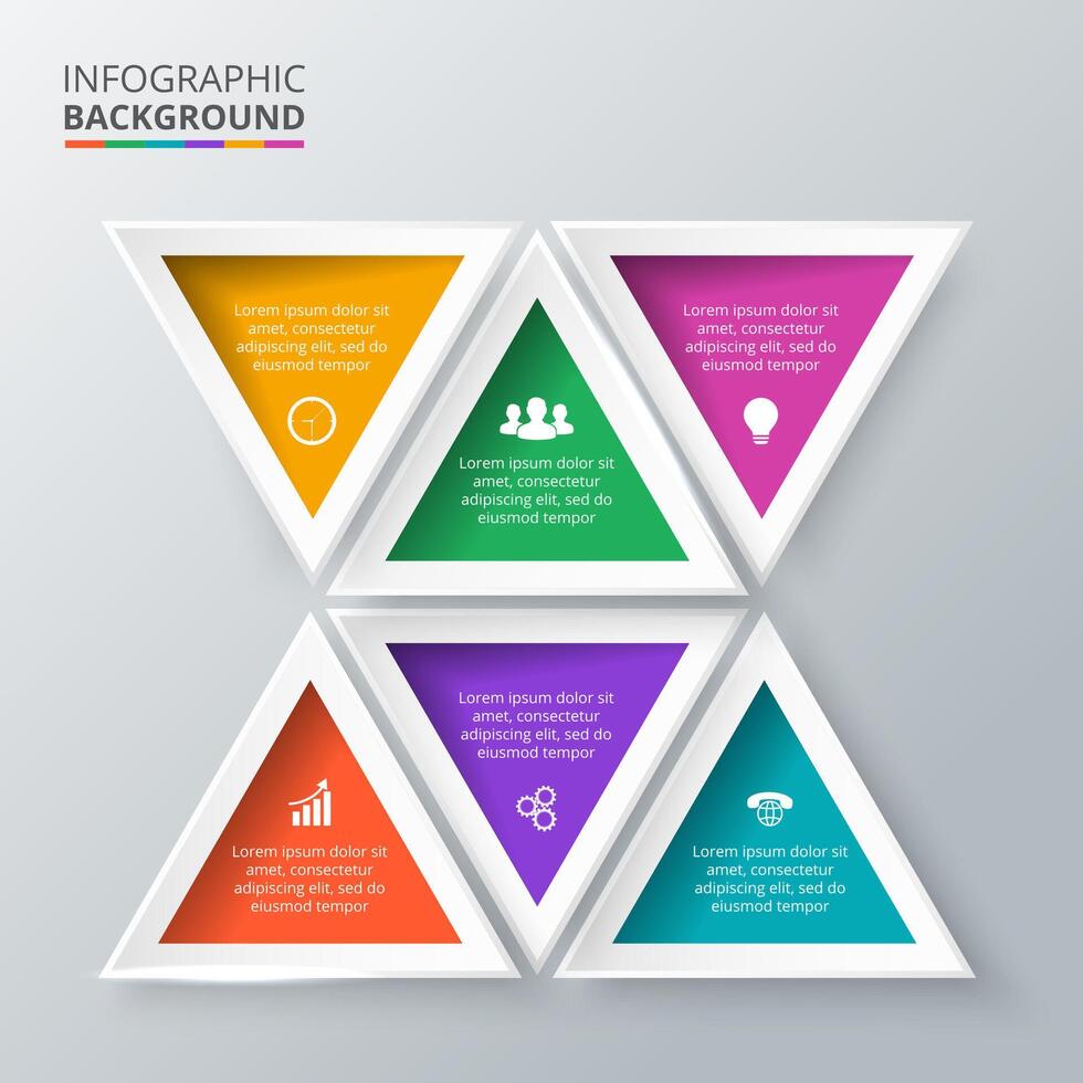 circle elements for infographic. vector
