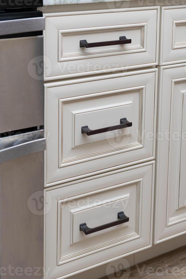 kitchen cabinet handles photo
