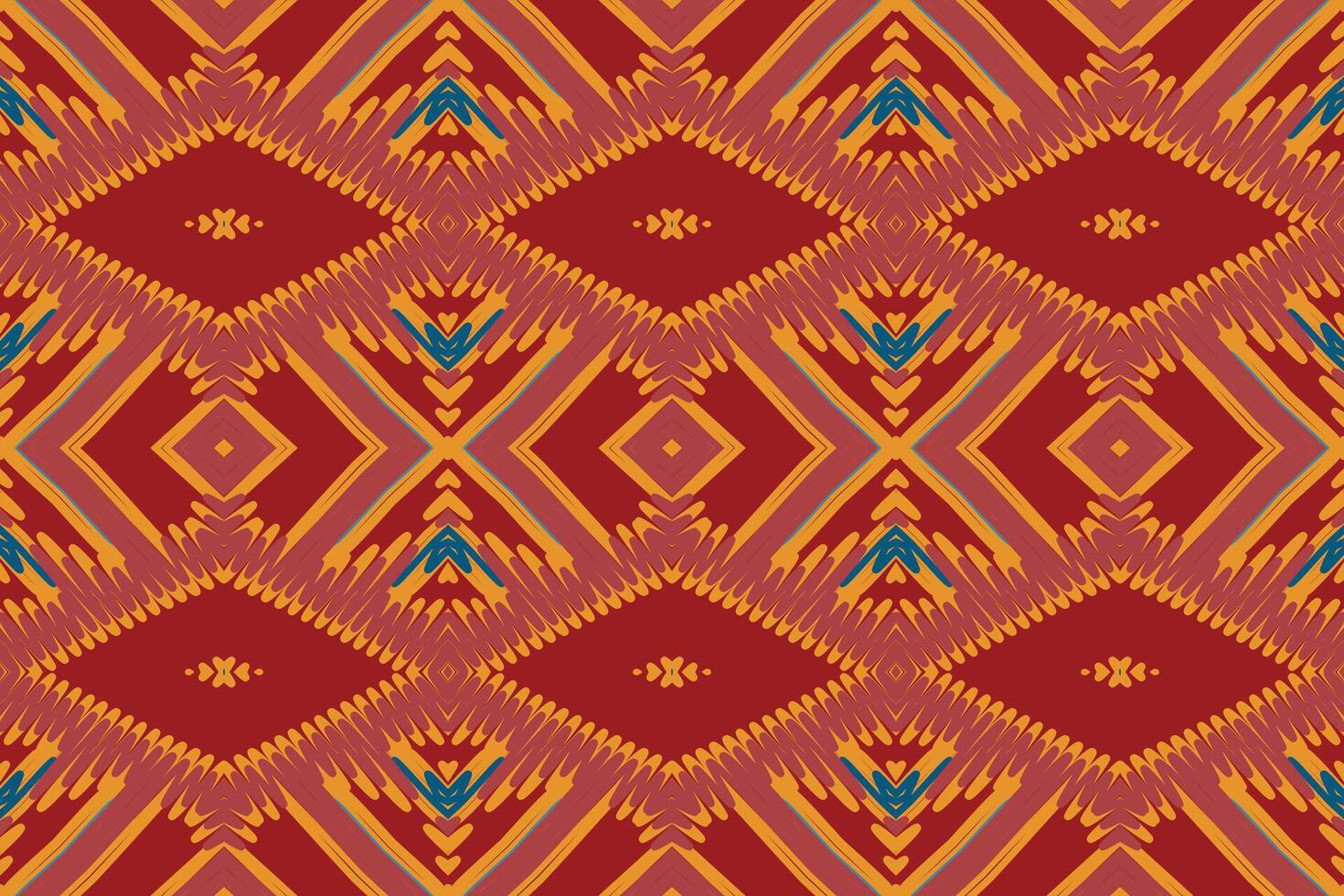 Bukhara pattern Seamless Mughal architecture Motif embroidery, Ikat embroidery Design for Print endless arabesque cloth dupatta shawl bandana print silk kurta men vector