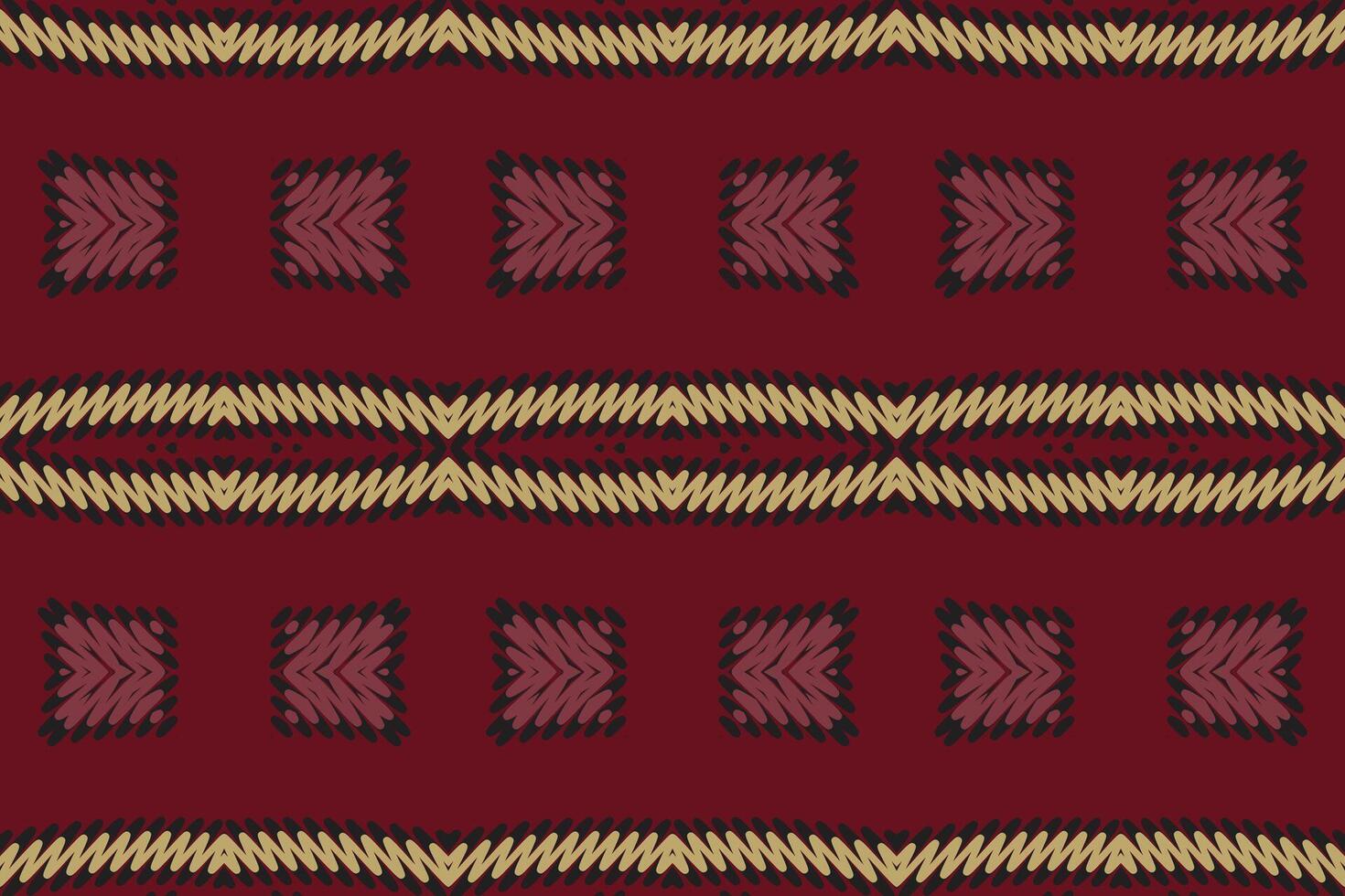 Bukhara pattern Seamless Mughal architecture Motif embroidery, Ikat embroidery Design for Print vector