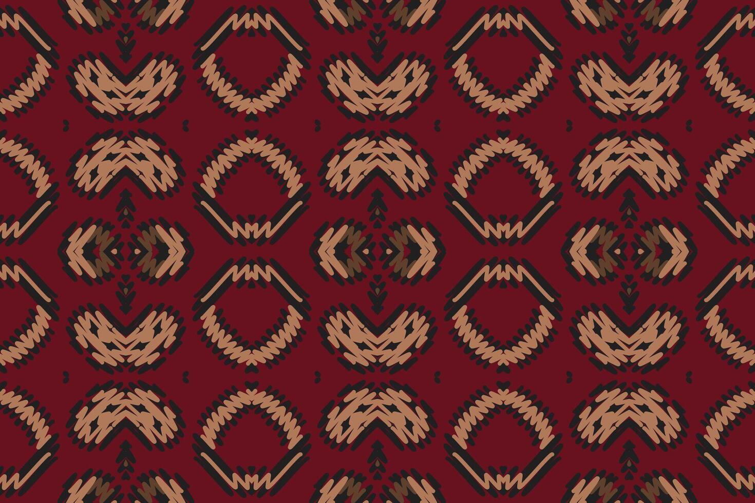 Bukhara pattern Seamless Scandinavian pattern Motif embroidery, Ikat embroidery Design for Print Texture fabric saree sari carpet. kurta patola saree vector