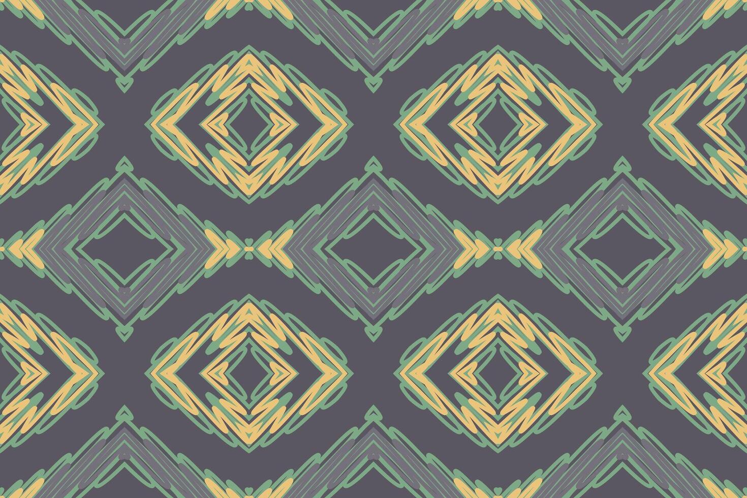 Fashion pattern Seamless Native American, Motif embroidery, Ikat embroidery Design for Print Texture fabric saree sari carpet. kurta patola saree vector