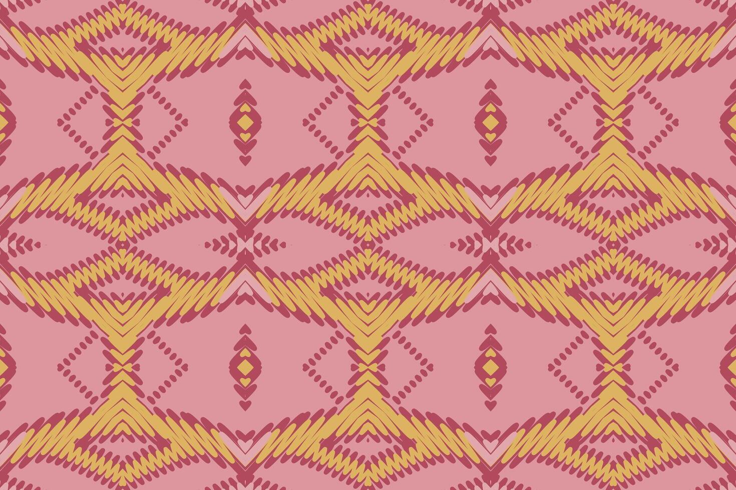 Fashion pattern Seamless Native American, Motif embroidery, Ikat embroidery Design for Print egyptian pattern tibetan mandala bandanna vector