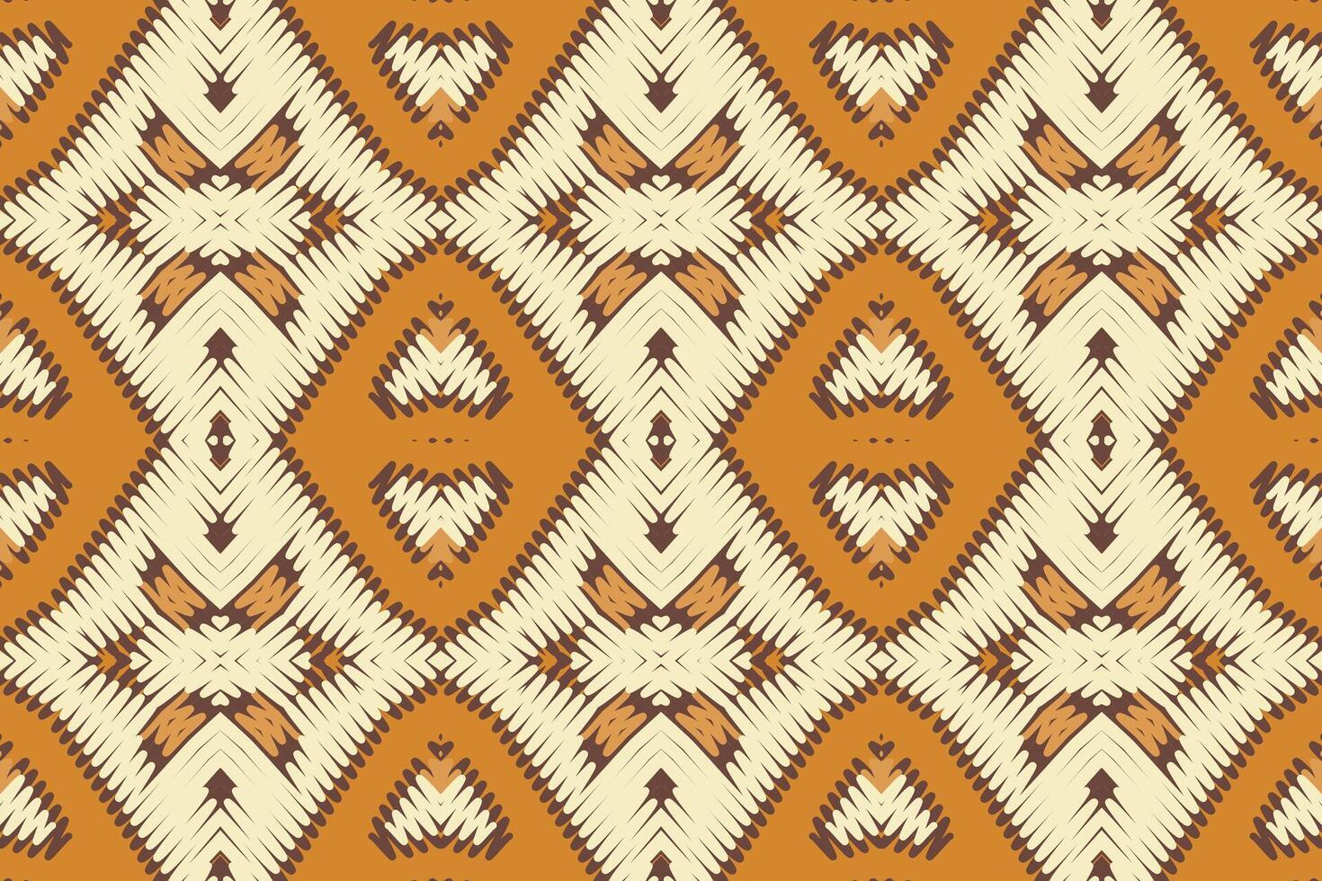Fashion pattern Seamless Bandana print silk Motif embroidery, Ikat embroidery Design for Print Texture fabric saree sari carpet. kurta patola saree vector