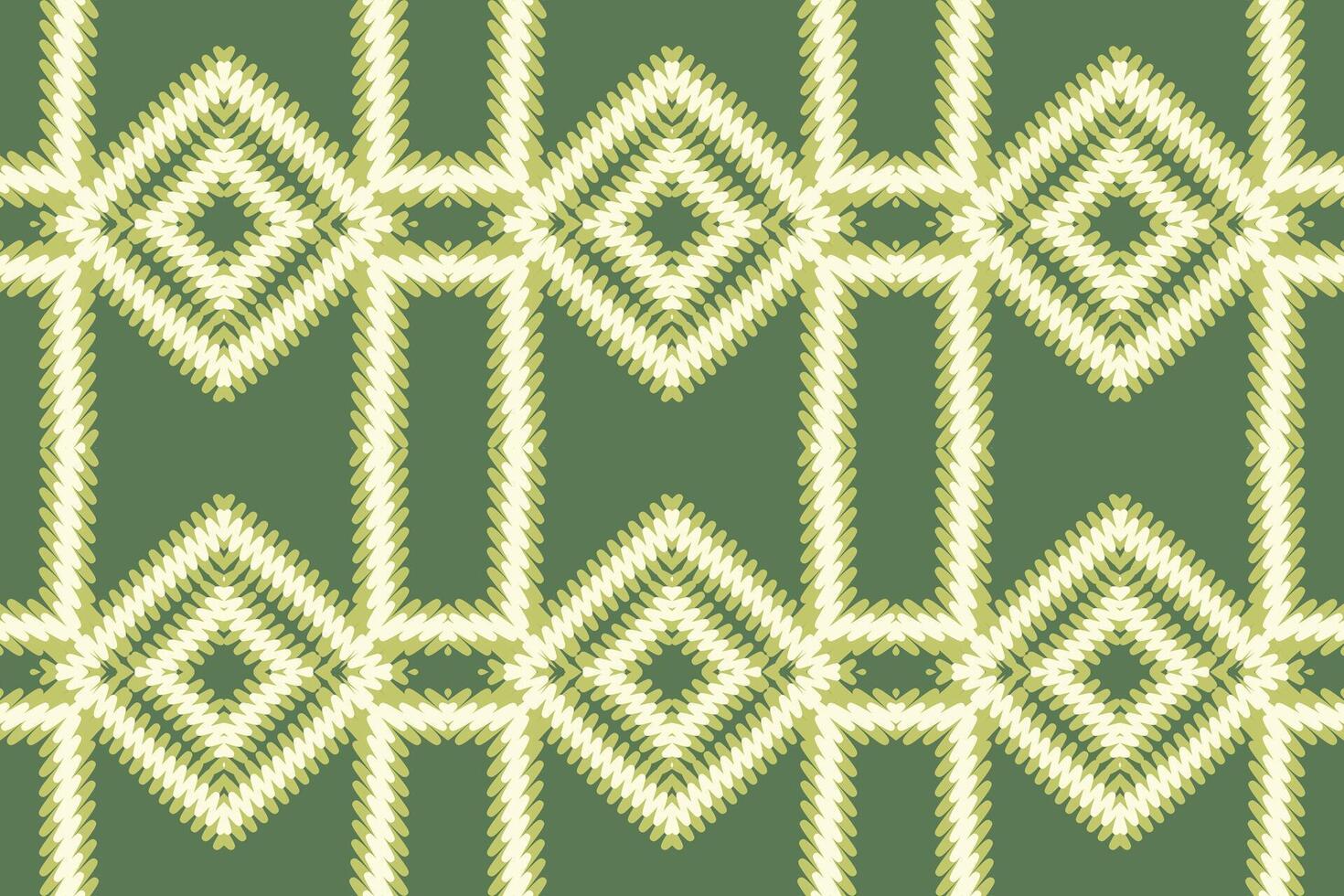 Fashion pattern Seamless Bandana print silk Motif embroidery, Ikat embroidery Design for Print pattern vintage flower folk navajo patchwork pattern vector