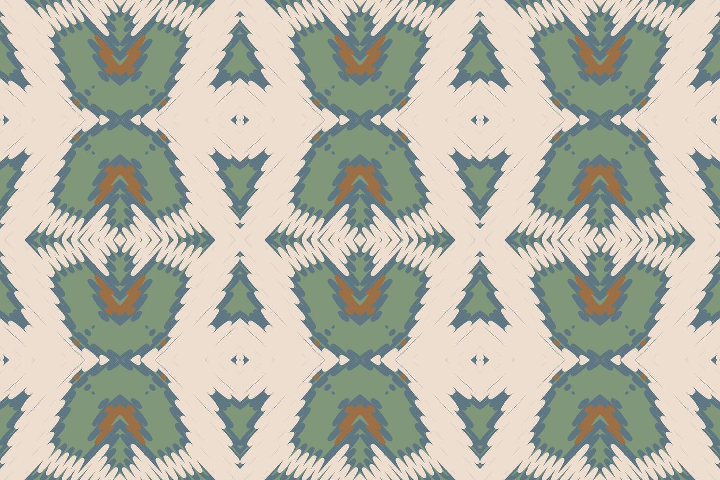 Fashion pattern Seamless Mughal architecture Motif embroidery, Ikat embroidery Design for Print Texture fabric saree sari carpet. kurta patola saree vector