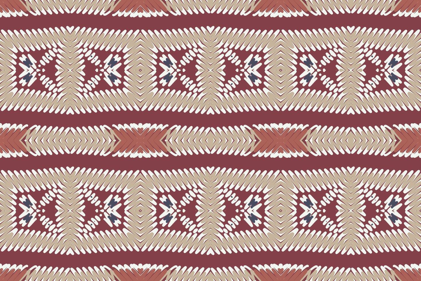 Fashion pattern Seamless Mughal architecture Motif embroidery, Ikat embroidery Design for Print indonesian batik motif embroidery native american kurta mughal design vector