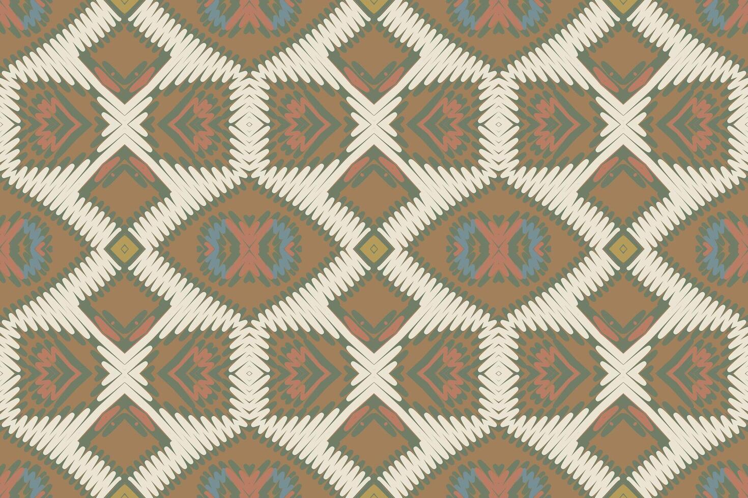 Fashion pattern Seamless Mughal architecture Motif embroidery, Ikat embroidery Design for Print lace pattern seamless pattern vintage shibori jacquard seamless vector