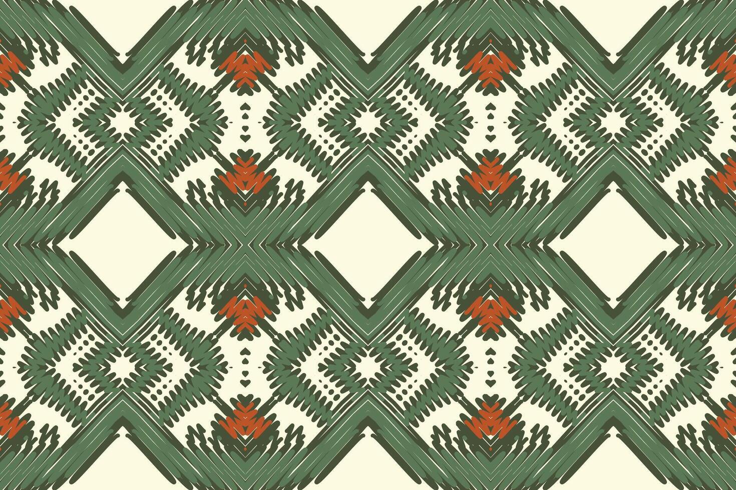 Tissue Dupatta Seamless Bandana print silk Motif embroidery, Ikat embroidery Design for Print border embroidery ancient egypt vector