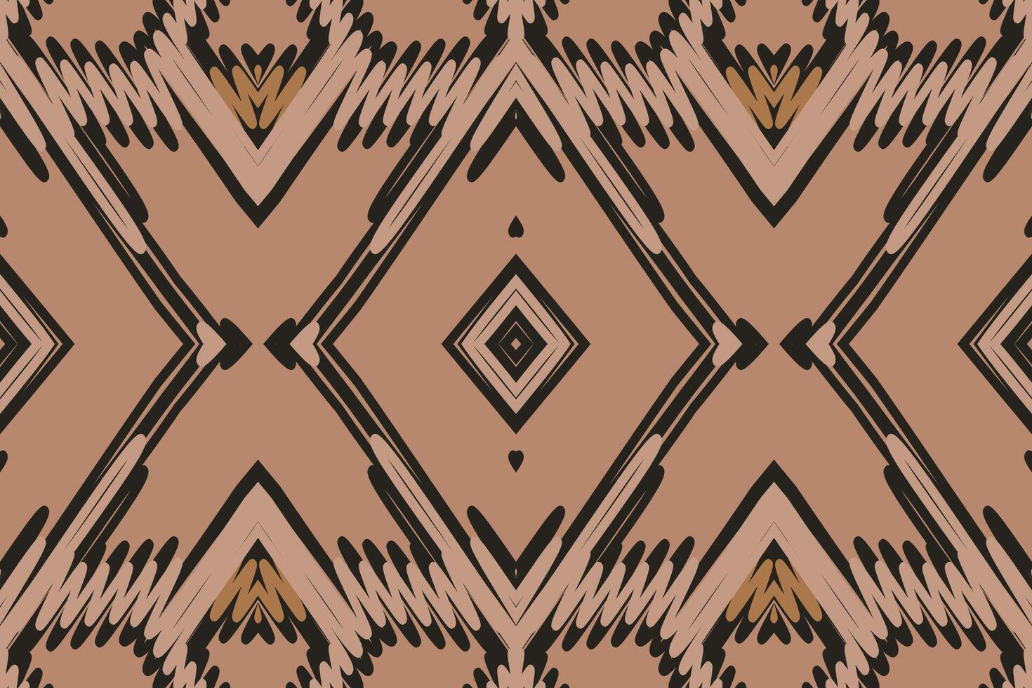 Tissue Dupatta Seamless Australian aboriginal pattern Motif embroidery, Ikat embroidery Design for Print egyptian pattern tibetan mandala bandanna vector