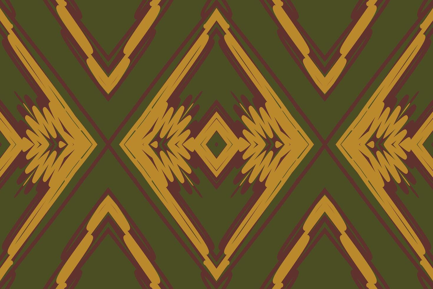 Tissue Dupatta Seamless Mughal architecture Motif embroidery, Ikat embroidery Design for Print vyshyvanka placemat quilt sarong sarong beach kurtis Indian motifs vector